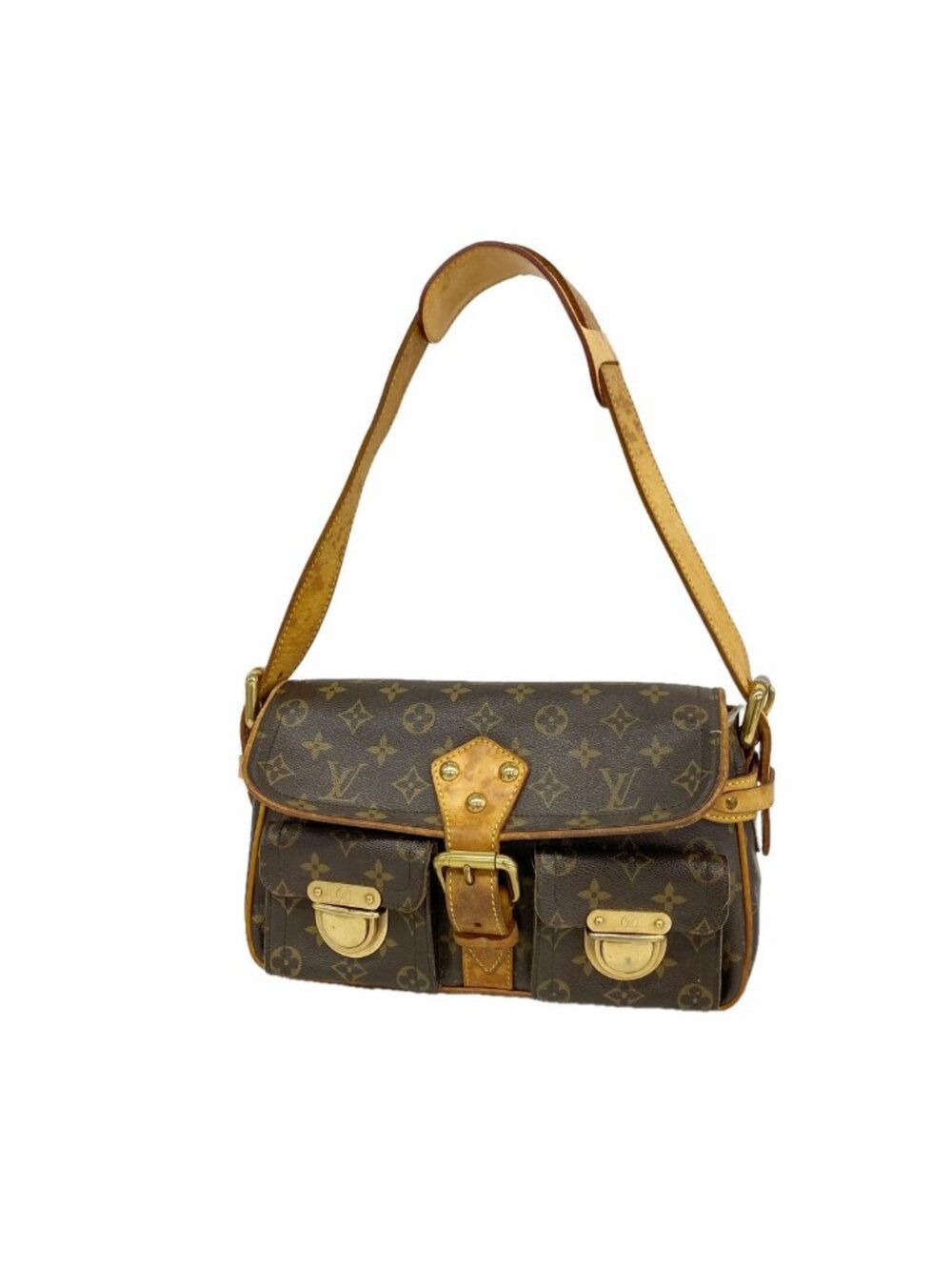 Louis Vuitton Shoulder Bag Monogram Hudson Brown